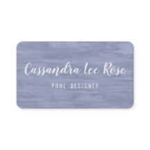 Vervaagd blauw Visitekaartje