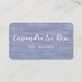 Vervaagd blauw Visitekaartje