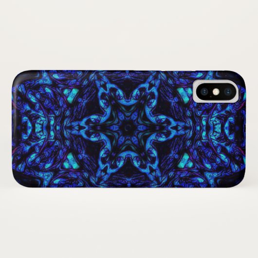 Vervaagd Case-Mate iPhone Case (Achterkant (horizontaal))