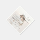 Vervaagd Fotoscript Leuke Feiten Passen getrouwd B Servet (Hoek)