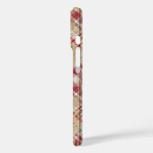 vervaagd geplakt patroon op hout Case-Mate iPhone case (Achterkant / Links)