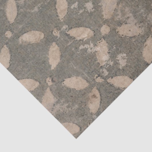 Vervaagd groen Flora Decoupage papier (Detail)