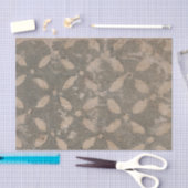 Vervaagd groen Flora Decoupage papier (Craft)