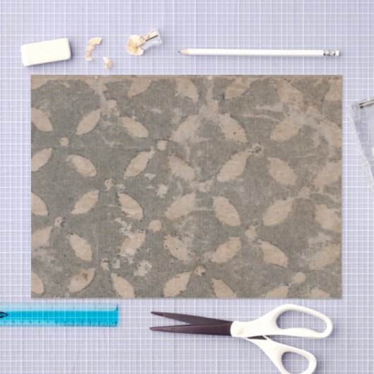 Vervaagd groen Flora Decoupage papier (Craft)