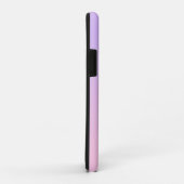 Vervaagd paarse naar roze ombre Case-Mate iPhone case (Achterkant/rechts)