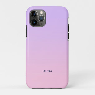 Vervaagd paarse naar roze ombre Case-Mate iPhone case