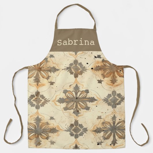  VERVAAGD PAPIER KLEUR BRUIN SCHORT (Voorkant)