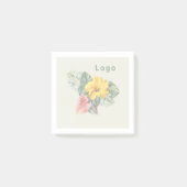 Vervaagde achtergrond van logo-afbeelding post-it® notes (Voorkant)