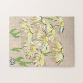 Vervaagde bloemen legpuzzel (Horizontaal)