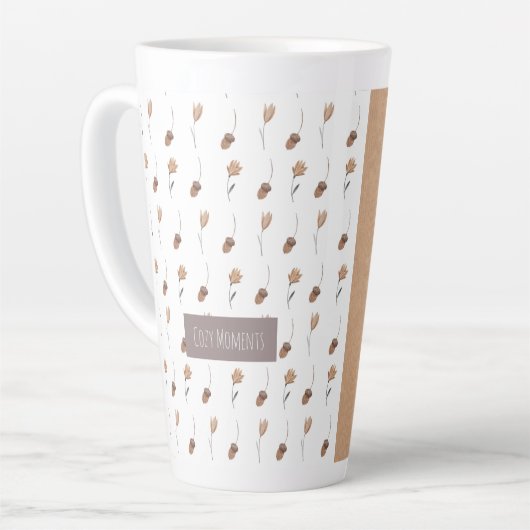 Vervaagde Bos Dromen Latte Mok (Linkerhoek)