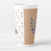 Vervaagde Bos Dromen Latte Mok (Voorkant)