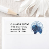 VERVAAGDE GENEN TONEN DE BOOM VAN HET LEVEN ETIKET (Insitu)