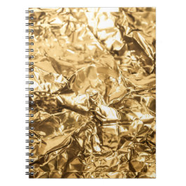Vervaagde Gouden Plooien Notitieboek