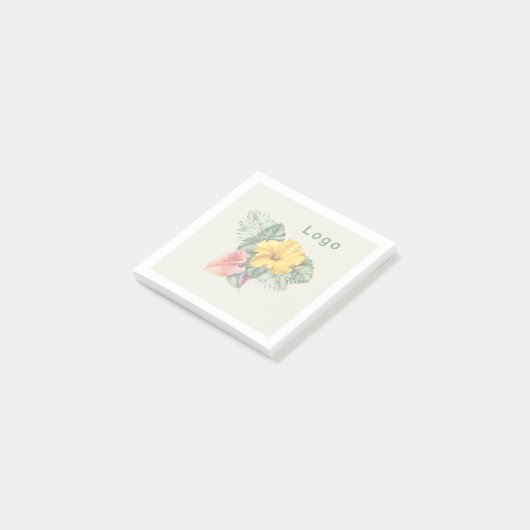 Vervaagde Logo Afbeelding achtergrond Post-it® Notes (Schuin)