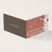 Vervaagde muur, schilder & decorator foto visitekaartje (Buitenkant)