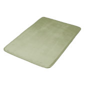 Vervaagde Olijfgroen: Effen Uniforme Kleur Badmat (Gekanteld)