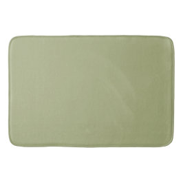 Vervaagde Olijfgroen: Effen Uniforme Kleur Badmat
