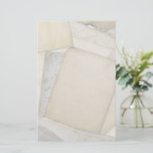 Vervaagde Oude Boek Hoesjes Stationery Briefpapier (Staand voorkant)