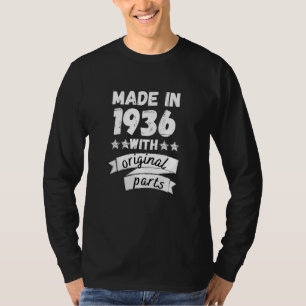 vervaardigd in 1936 met originele onderdelen, t-shirt