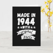 vervaardigd in 1944 met originele onderdelen, kaart (Gele Bloem)