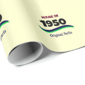 Vervaardigd in 1950, originele onderdelen cadeaupapier (Rol Hoek)