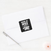 vervaardigd in 1952 met originele onderdelen, vierkante sticker (Envelop)