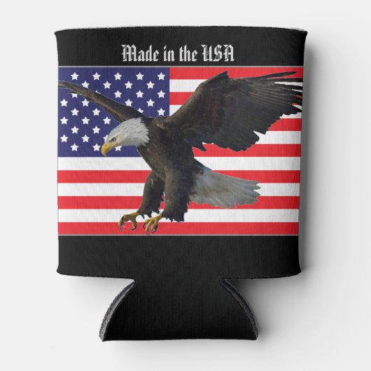 Vervaardigd in de Verenigde Staten Blikjeskoeler (Voorkant)