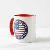 Vervaardigd in de Verenigde Staten Mok (Voorkant links)