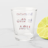 Vervaardigd in de Verenigde Staten Shot Glas (Achterkant)