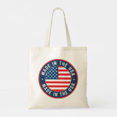 Vervaardigd in de Verenigde Staten Tote Bag (Achterkant)