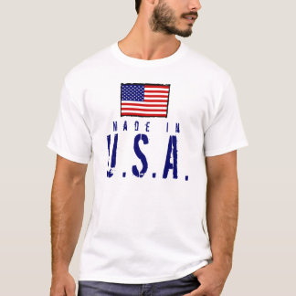 Vervaardigd in de VS T-shirt