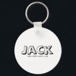 Vervaardigd met liefde wit sleutelhanger<br><div class="desc">Gemaakt van de liefde witte sleutelhanger.</div>