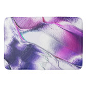 vervaardigd van metaal van steen, in lila en paars badmat (Voorkant)