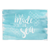 Vervaardigd voor het Zee Waterverf Pillow-Hoesje Kussensloop (Voorkant)