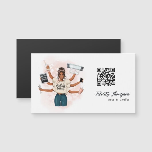 Vervaardiging Koningin QR-code (Voorkant / Achterkant)