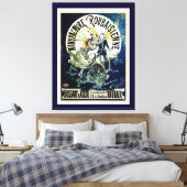 Vervaardiging van fietsen van Roubaisienne Canvas Afdruk (Insitu (Slaapkamer))