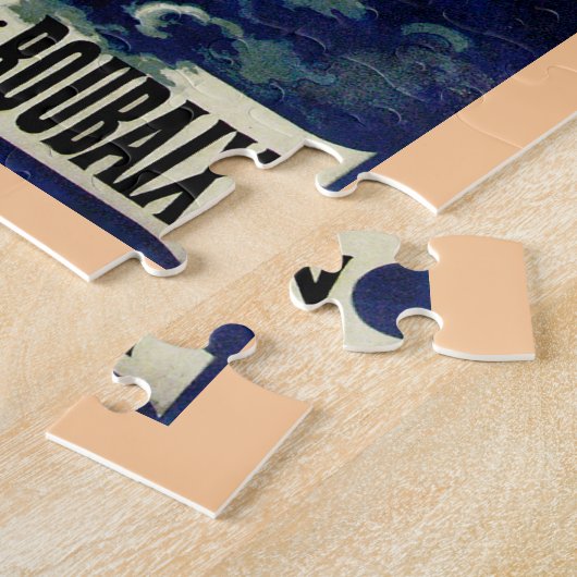 Vervaardiging van fietsen van Roubaisienne Legpuzzel (Zijkant)