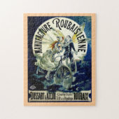 Vervaardiging van fietsen van Roubaisienne Legpuzzel (Verticaal)