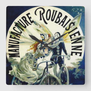 Vervaardiging van fietsen van Roubaisienne Vierkante Klok