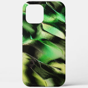 Vervaardiging van steenmetaal, groen en crèmekleur Case-Mate iPhone case
