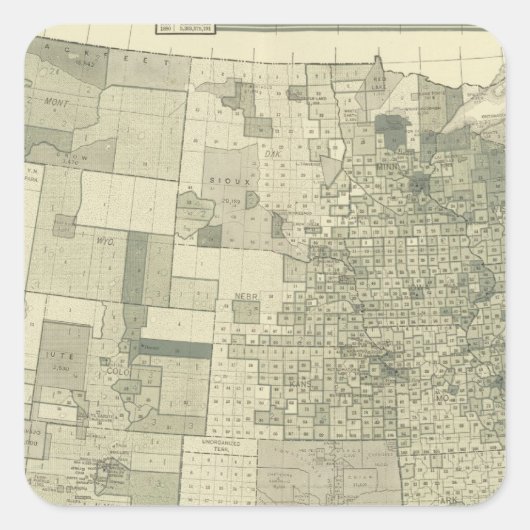 Vervaardiging Vierkante Sticker (Voorkant)