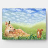 Vervagen in de Grass Illustratie Fotoplaat (voorkant)