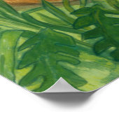 Vervagen in de Grass Illustratie Poster (Hoek)