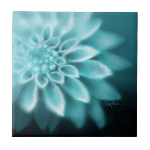 Vervagen naar Black Dahlia Tegeltje