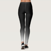 Vervagen naar zwart leggings (Achterkant)