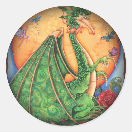 Vervagen naar zwarte ronde stickers (Voorkant)