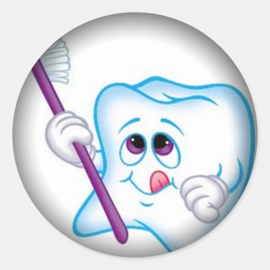 Vervagen naar zwarte ronde stickers (Voorkant)