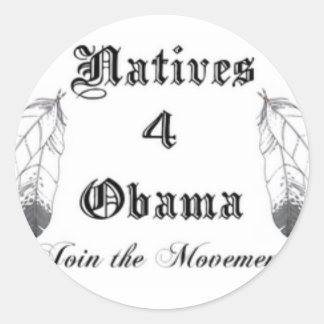 Vervagen naar zwarte ronde Stickers - Gepersonalis