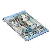 Vervagen op witte paarden notitieboek (Rechterzijde)