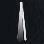 Vervagen Stropdas - Wit tot Midnight<br><div class="desc">Dit aantrekkelijke stropdas verandert subtiel van wit in grijs en vervaagt dan zachtjes naar zwart.</div>